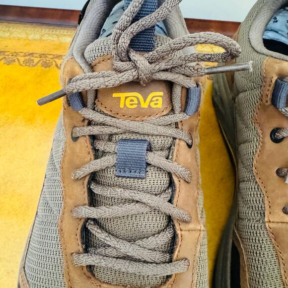 Teva Rapid Proof Mens Ridgeview Bison Low Hiking Vibram Trail Boots Size 10 main image 10